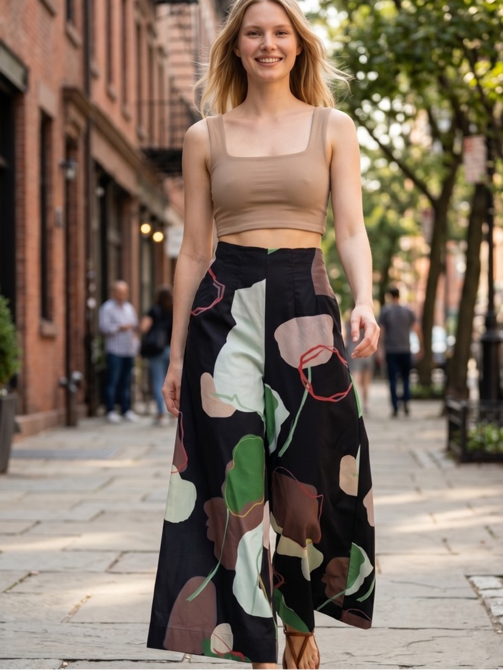 Love Bonito Lisette wide leg pants XL like new!